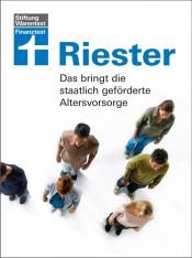 book cover of Riester: Das bringt die staatlich geförderte Altersvorsorge by Katharina Henrich