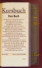 book cover of Kursbuch 133 : Das Buch by Hans Magnus Enzensberger