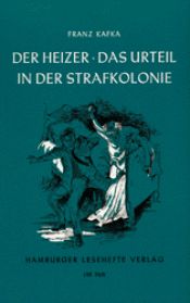 book cover of Der Heizer. Das Urteil. In der Strafkolonie. (Lernmaterialien) by Francs Kafka