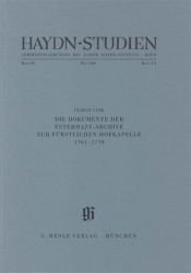 book cover of Haydn-Studien. Veröffentlichungen des Joseph Haydn-Instituts, Köln: Die Dokumente der Esterhazy-Archive zur Fürstlichen Hofkapelle in der Zeit von 1761 bis 1770: BD III by Ulrich Tank