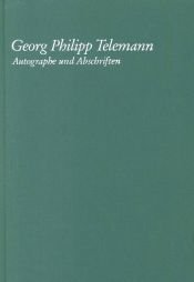 book cover of Georg Philipp Telemann: Autographe und Abschriften by Joachim Jaenecke
