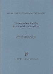 book cover of Die Musikhandschriften der Bischöflichen Zentralbibliothek Regensburg by Dieter Haberl