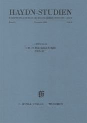 book cover of Haydn-Studien. Veröffentlichungen des Joseph-Haydn-Instituts Köln. Band X Heft 2, November 2011: Haydn-Bibliographie 2002-2011 by Armin Raab