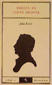 book cover of Briefe eines Liebenden by John Keats