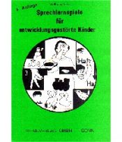 book cover of Sprechlernspiele für entwicklungsgestörte Kinder by Wolfgang Vater