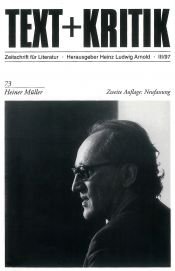 book cover of Heiner Müller (TEXT KRITIK 73) by Heinz Ludwig Arnold