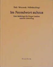 book cover of Im Fremdwort zuhaus. Gregor Laschen zum 60. Geburtstag. by Hans Thill