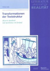 book cover of Transformationen der Textstruktur. "Historia Apollonii" und "Apollonius von Tyrland" by Ulrike Junk