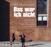 book cover of Das war ich nicht CD by Kristof Magnusson