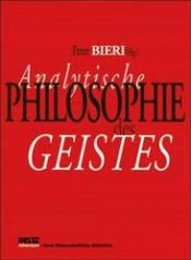 book cover of Analytische Philsophie des Geistes by Peter Bieri