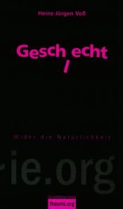 book cover of Geschlecht by Heinz-Jürgen Voß