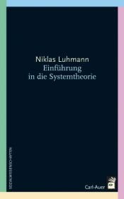 book cover of Introduction to systems theory by Niklas Luhmann