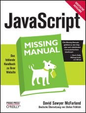 book cover of JavaScript: Missing Manual by David Sawyer McFarland|Stefan Fröhlich