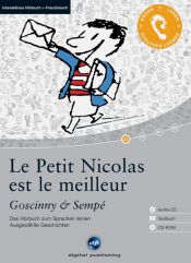 book cover of Le Petit Nicolas est le meilleur: Das Hörbuch zum Sprachen lernen mit ausgewählten Geschichten. Niveau A1 by Jean-Jacques Sempé