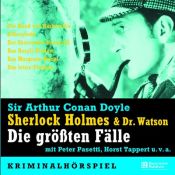 book cover of Sherlock Holmes und Dr. Watson - Die größten Fälle. 5 CDs: Der Hund von Baskerville by Arthur Conan Doyle