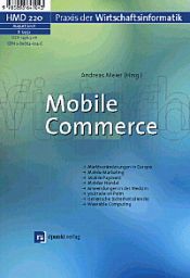 book cover of HDM Praxis der Wirtschaftsinformatik, H.220 : Mobile Commerce by Andreas Meier