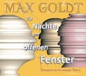 book cover of Für Nächte am offenen Fenster. 2 CDs: Die prachtvollsten Texte von 1988 bis 2002 by Max Goldt