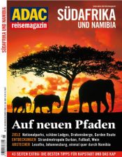 book cover of ADAC Reisemagazin Südafrika und Namibia Auf neuen Pfaden by k.A.