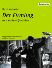 book cover of Der Firmling, 1 Cassette by Karl Valentin
