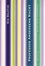 book cover of Professor Andersens natt roman by Dag Solstad