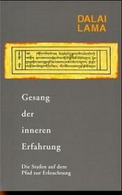 book cover of Gesang der inneren Erfahrung by Dalai Lama
