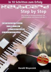 book cover of Keyboard step by Step. Die moderne Keyboardschule für Selbststudium und Unterricht by Harald Meyersick