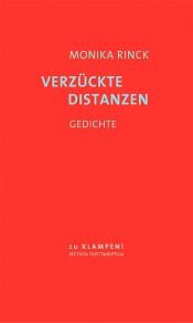 book cover of Verzückte Distanzen by Monika Rinck