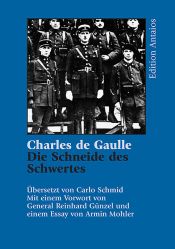 book cover of The edge of the sword by Charles de Gaulle