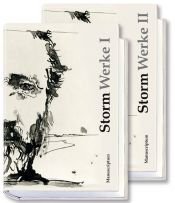 book cover of Storm Werke in zwei Bänden by Theodor Storm