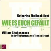 book cover of Wie es euch gefällt. 2 CDs by William Shakespeare