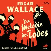 book cover of The melody of death by Edgar Wallace