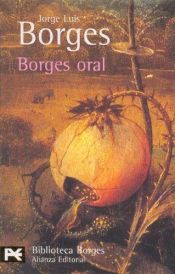 book cover of Borges oral by Jorge Luis Borges