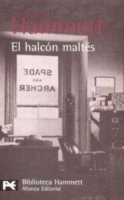 book cover of El halcón maltés by Dashiell Hammett