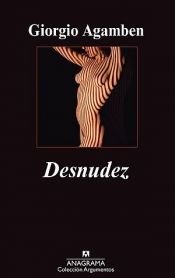 book cover of Desnudez by Giorgio Agamben