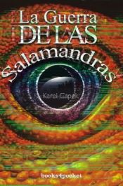 book cover of La guerra de las salamandras by Karel Capek