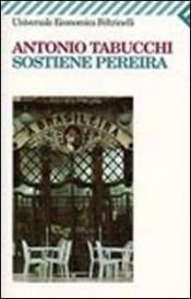 book cover of Sostiene Pereira by Antonio Tabucchi
