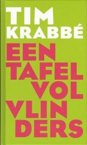 book cover of Een tafel vol vlinders by Tim Krabbé