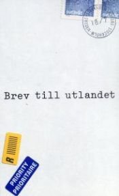 book cover of Brev till utlandet by Eric Ericson