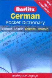 book cover of German-English, English-German Pocket Dictionary by Berlitz