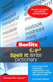 book cover of Spell It Right Dictionary by Berlitz