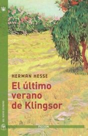 book cover of El Ultimo Verano De Klingsor by Hermann Hesse