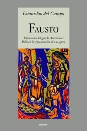 book cover of Fausto by Estanislao del Campo