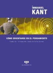 book cover of Che cosa significa orientarsi nel pensiero by Immanuel Kant