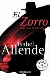 book cover of El Zorro by Isabel Allende