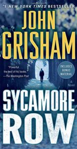 book cover of Sycamore Row (The Jake Brigance) by John Grisham