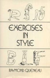 book cover of Exercices de style by Raymond Queneau
