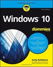 book cover of Windows 10 For Dummies by Andy Rathbone