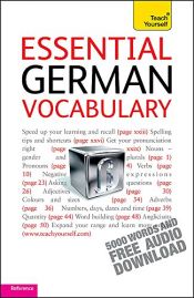 book cover of Essential German Vocabulary: Teach Yourself by Lisa Kahlen