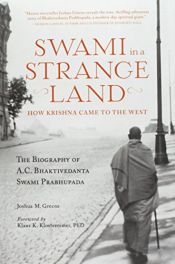 book cover of Swami in a Strange Land (INTL): How Krishna Came to the West by Joshua Greene
