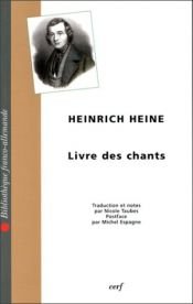 book cover of Livre des chants by Heinrich Heine